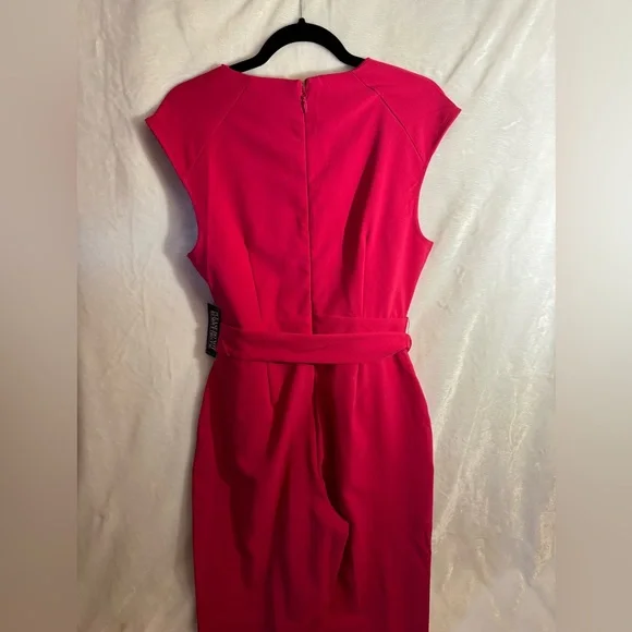 NEW YORK & COMPANY Wrap Belted Jumpsuit - Picture 3 of 5